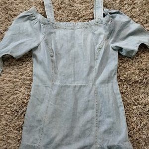 1S28.  Forever 21 denim dress ( womens)